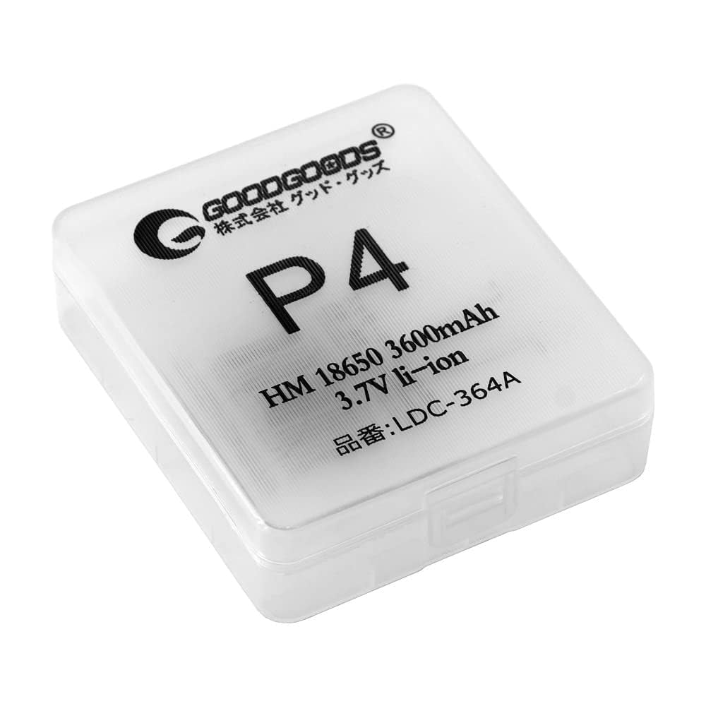 Amazon.co.jp: グッド・グッズ 18650型 リチウムイオン電池専用